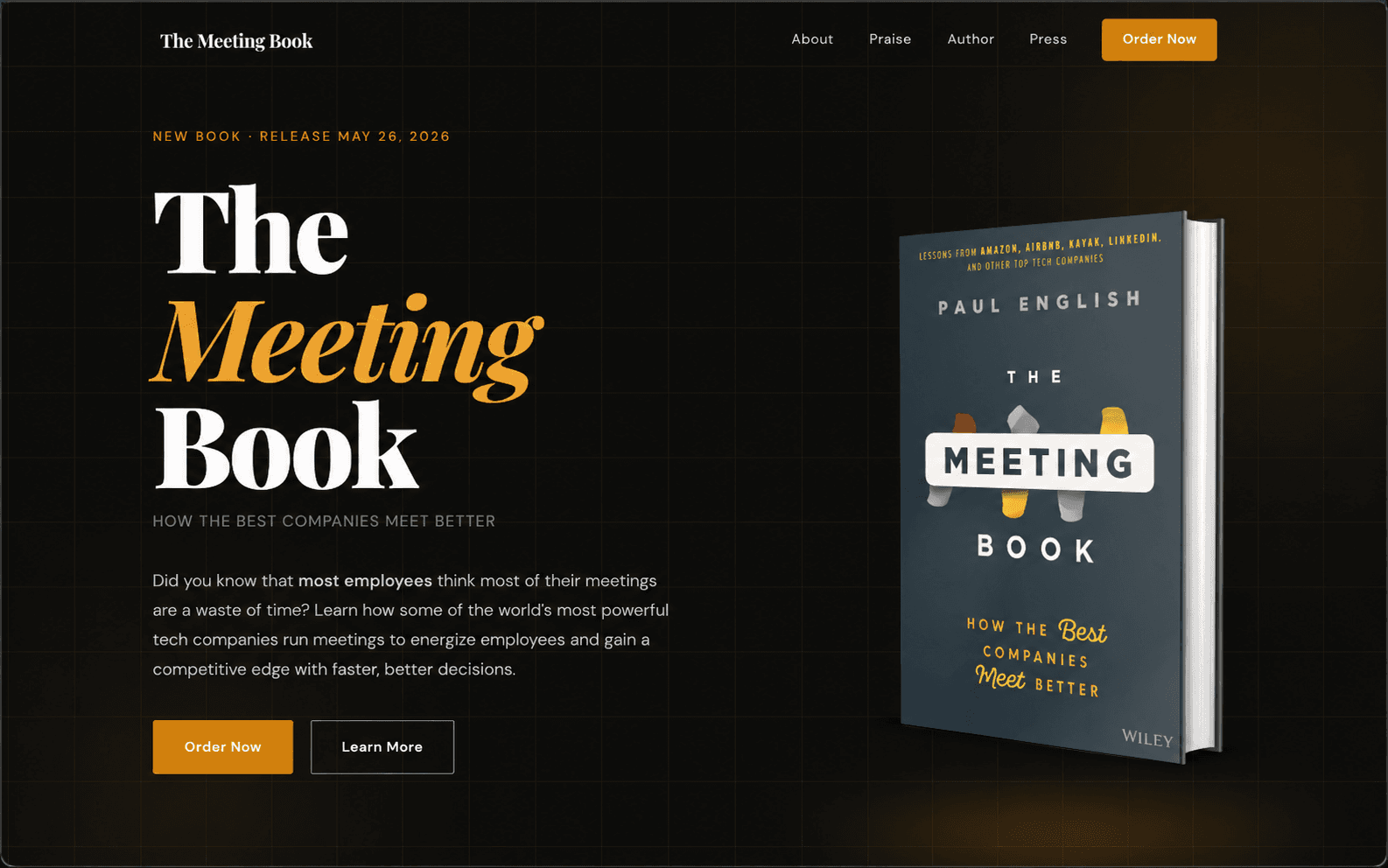 The Meeting Book